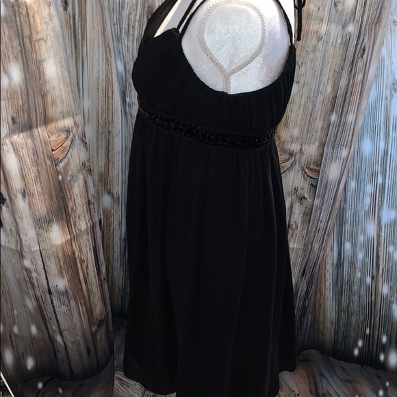 OC BY OC Black Spaghetti Strap Cocktail Dress - Picture 5 of 9